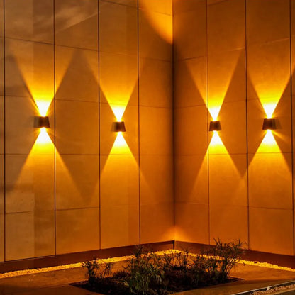 Solar Diamond Wall Light