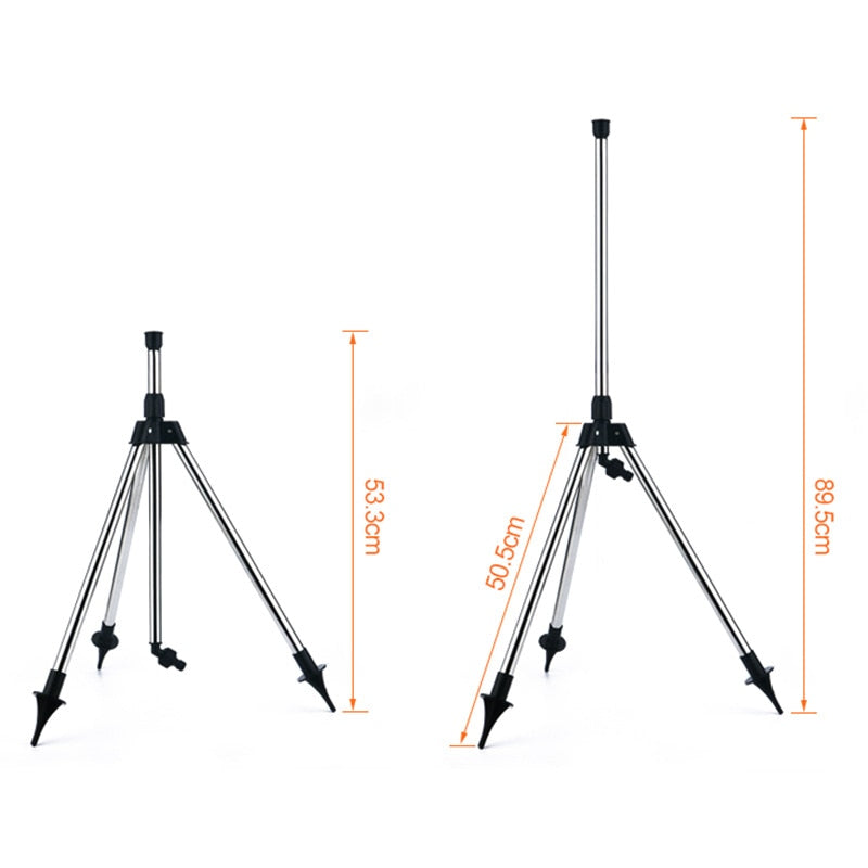 360-Degree Rotating Tripod Lawn Sprinkler