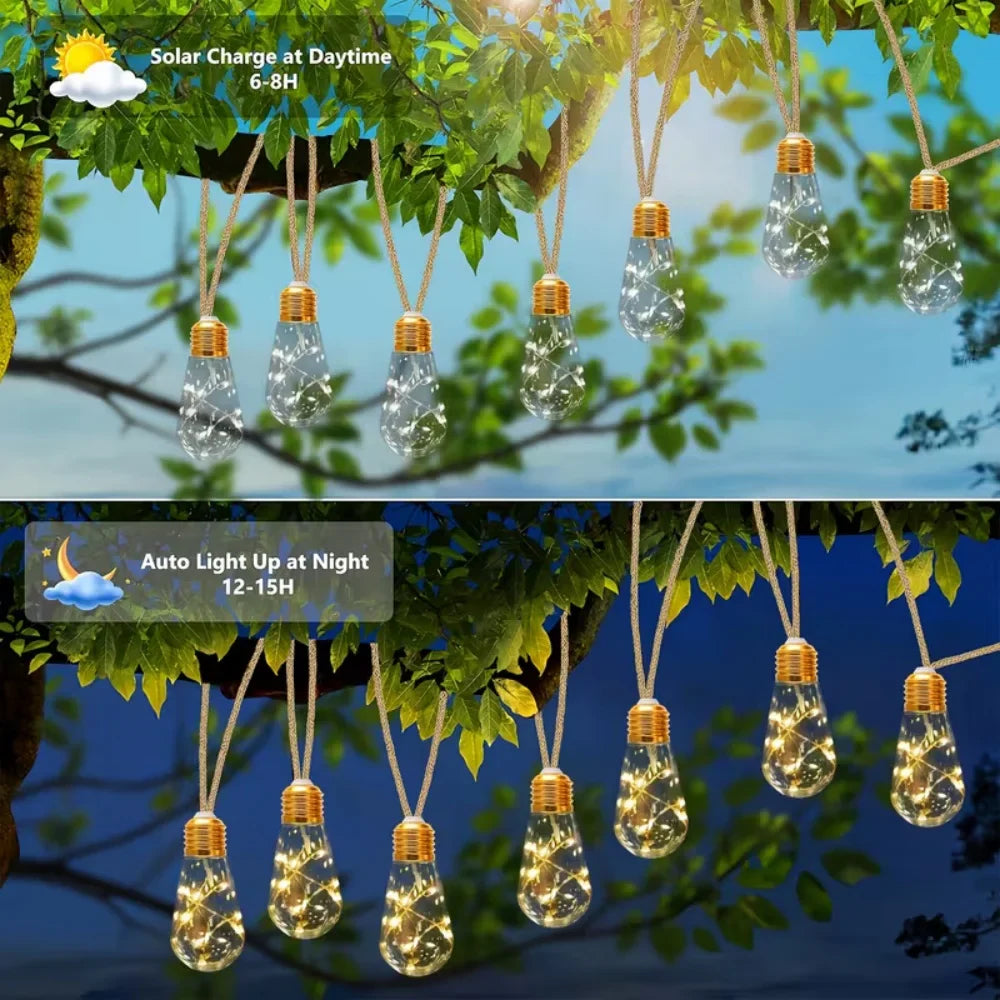 Solar Bulb String Lights