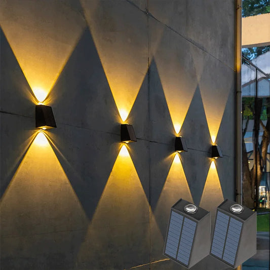 Solar Diamond Wall Light