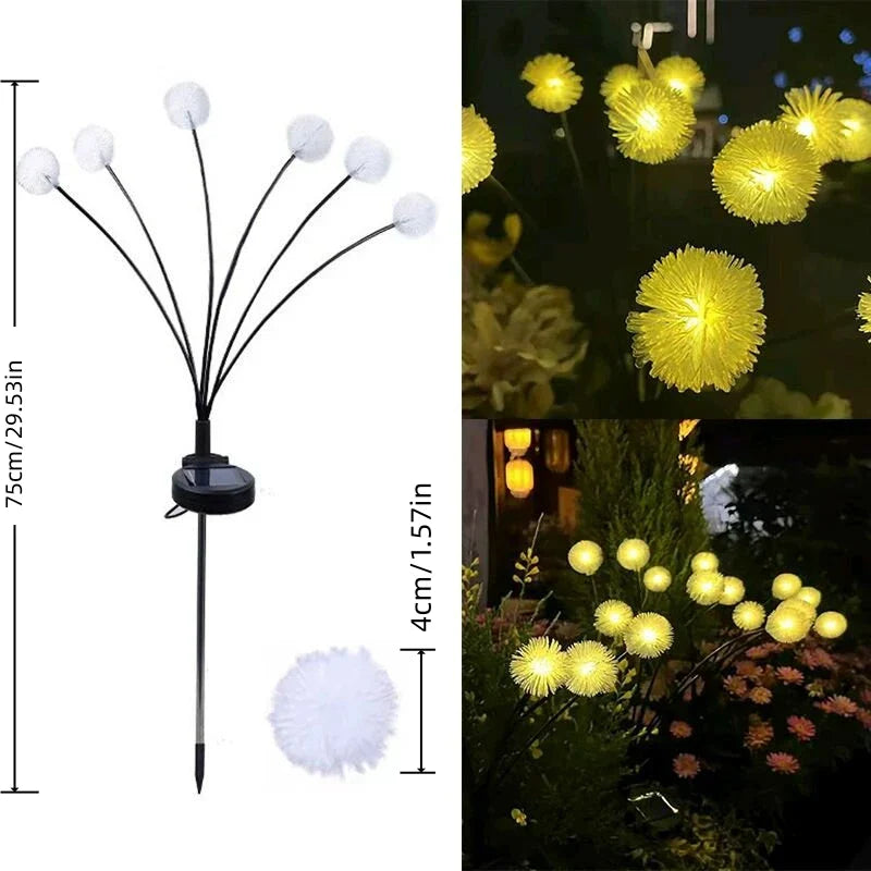 Solar Dandelion Garden Lights