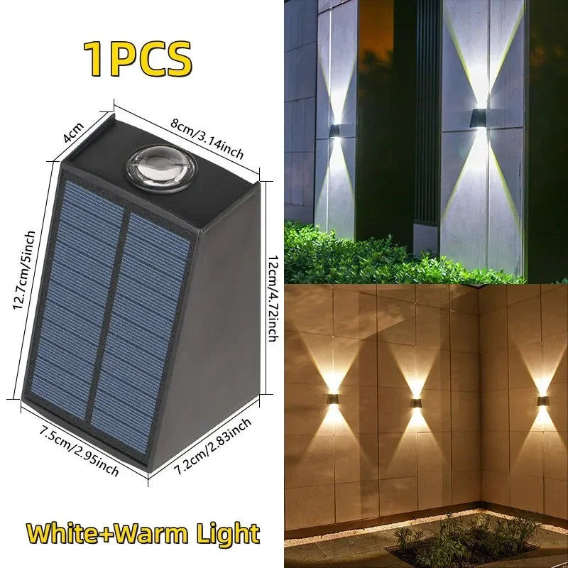 Solar Diamond Wall Light