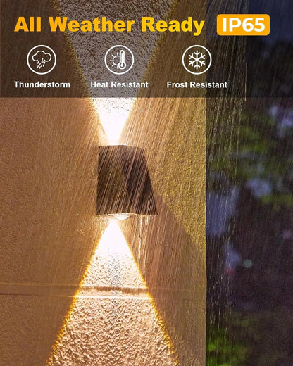 Solar Diamond Wall Light
