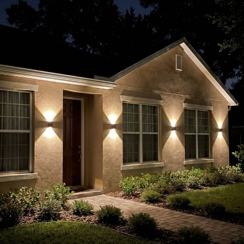Solar Diamond Wall Light