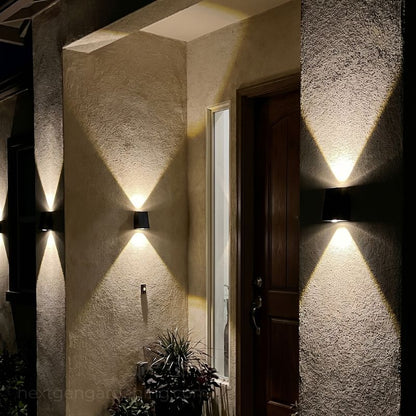 Solar Diamond Wall Light