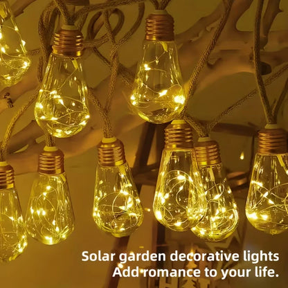Solar Bulb String Lights