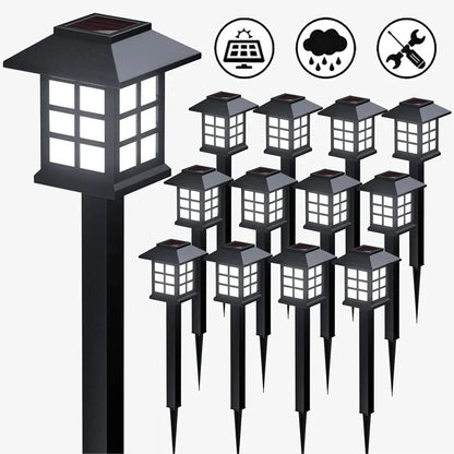 Jap-Style Solar Pathway Lights